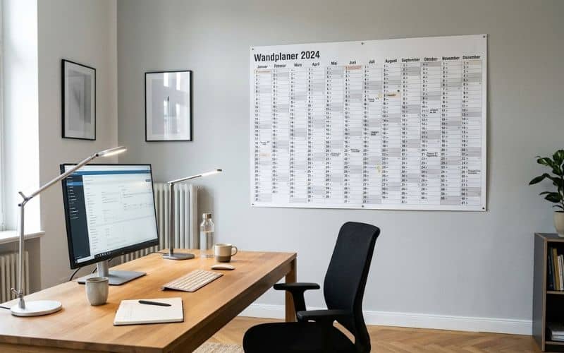 Plakatkalender im Großformat
